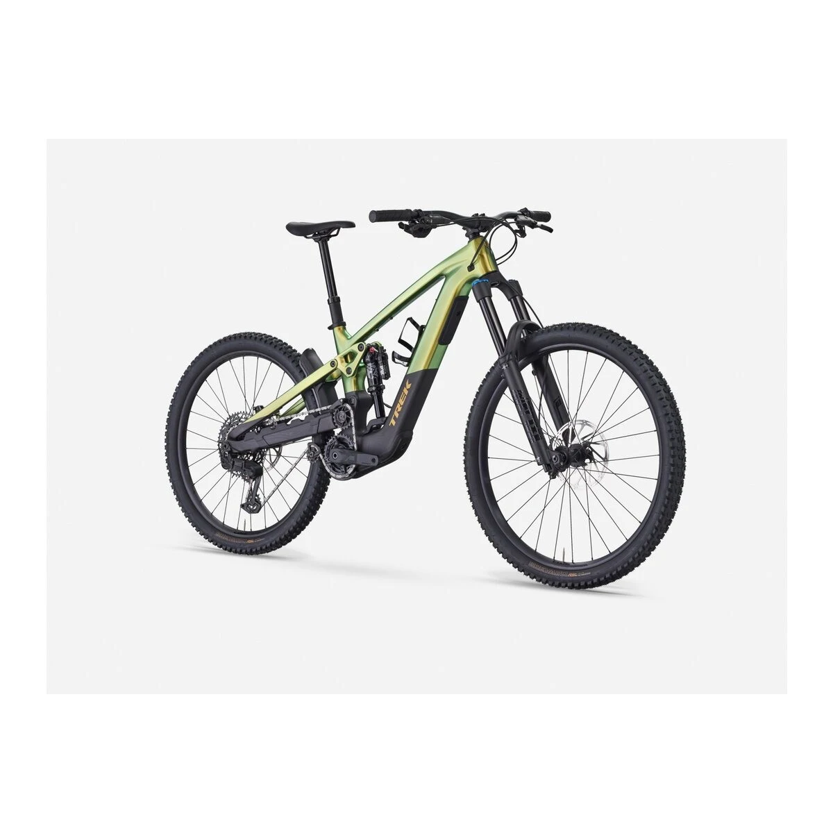 Trek Slash+ 9.7 Gloss Chameleon Green/Matte Dark Web 2026 - Velikost: L · záber 2