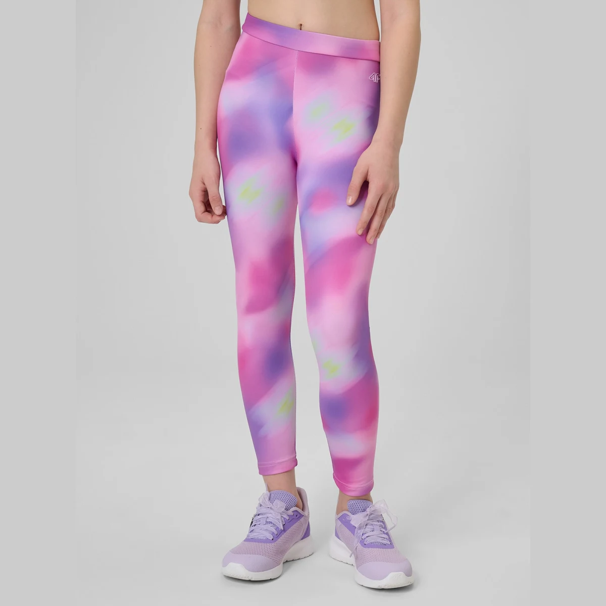 Rychleschnoucí sportovní legíny dívčí - multicolor · záber 2