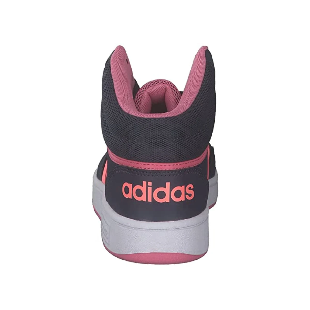 Dívčí rekreační obuv ADIDAS Hoops Mid 3.0 shadow navy acid red rose tone · záber 4