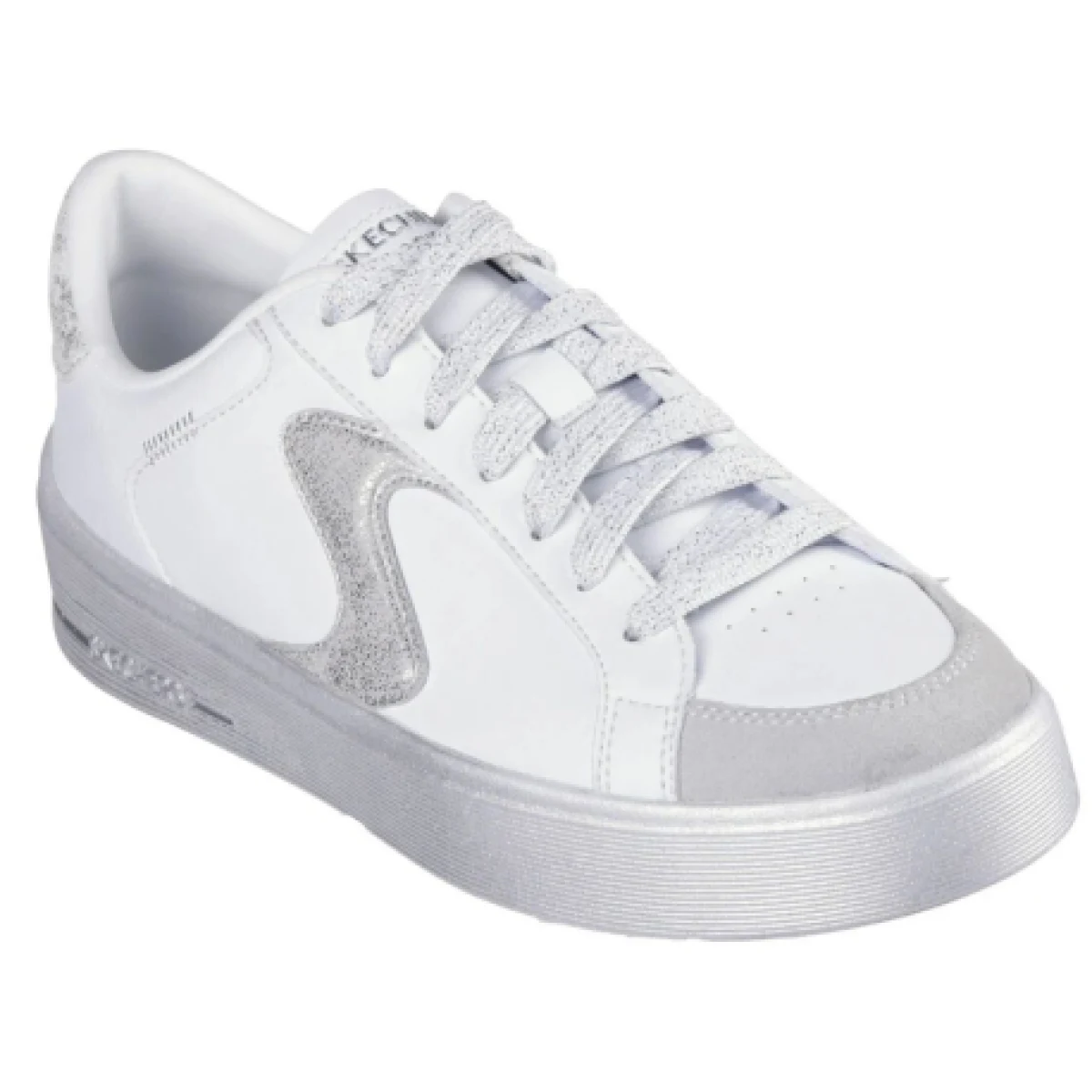 Dámská rekreační obuv SKECHERS Hiland Quite Chic white silver · záber 1