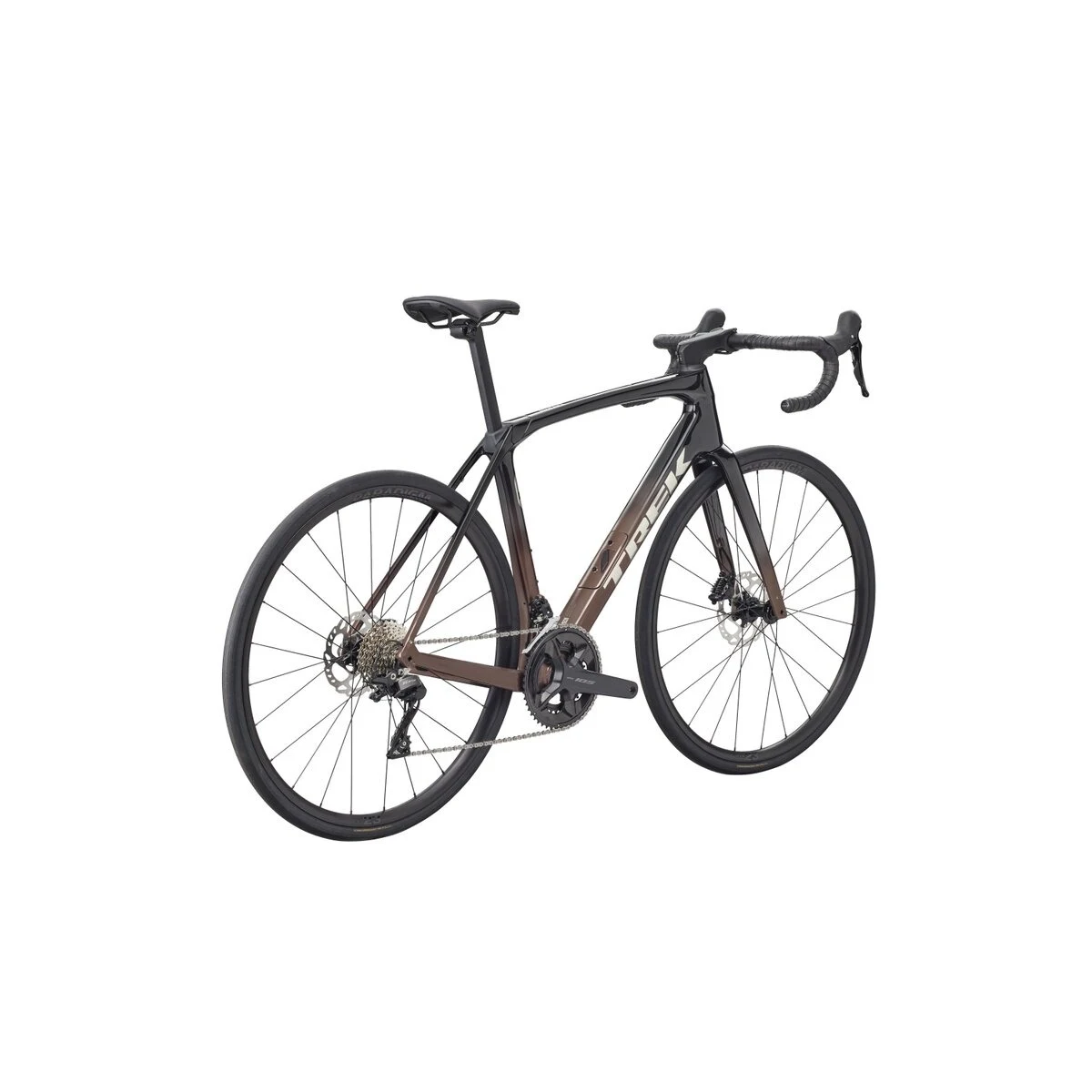 Trek Domane SL 5 Gen 4 Dark Star to Bronze Age Fade 2026 - Velikost: 54 · záber 2