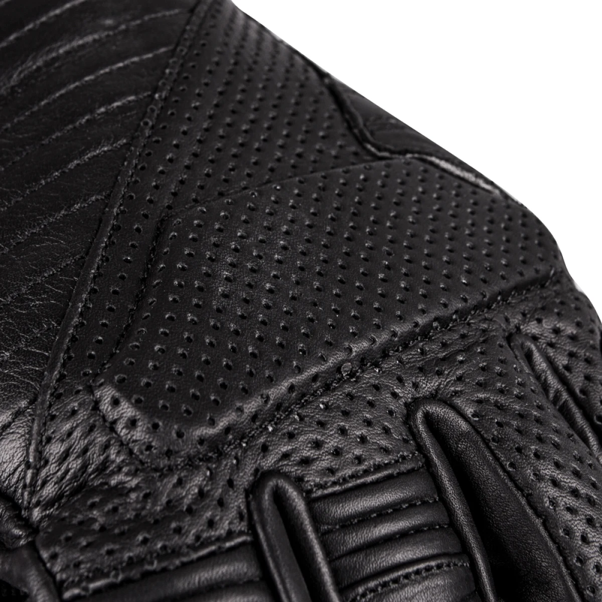 Kožené moto rukavice W-TEC Brillanta Farba čierna, · záber 3