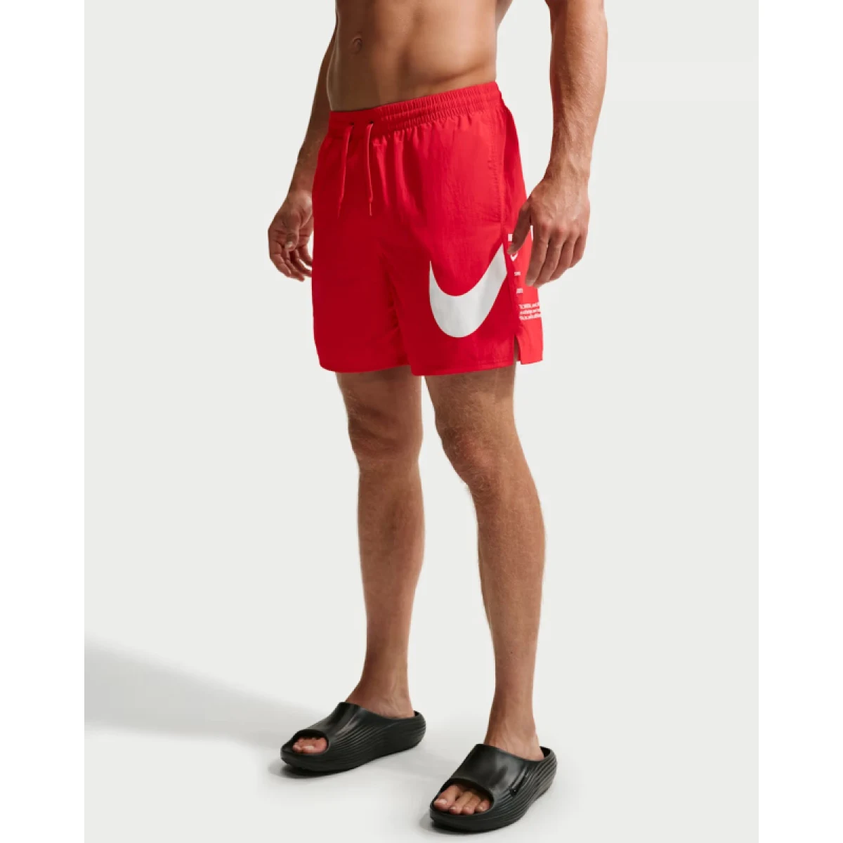 Férfi fürdőnadrág NIKE SWIM Specs Taslan 7 RED · záber 3
