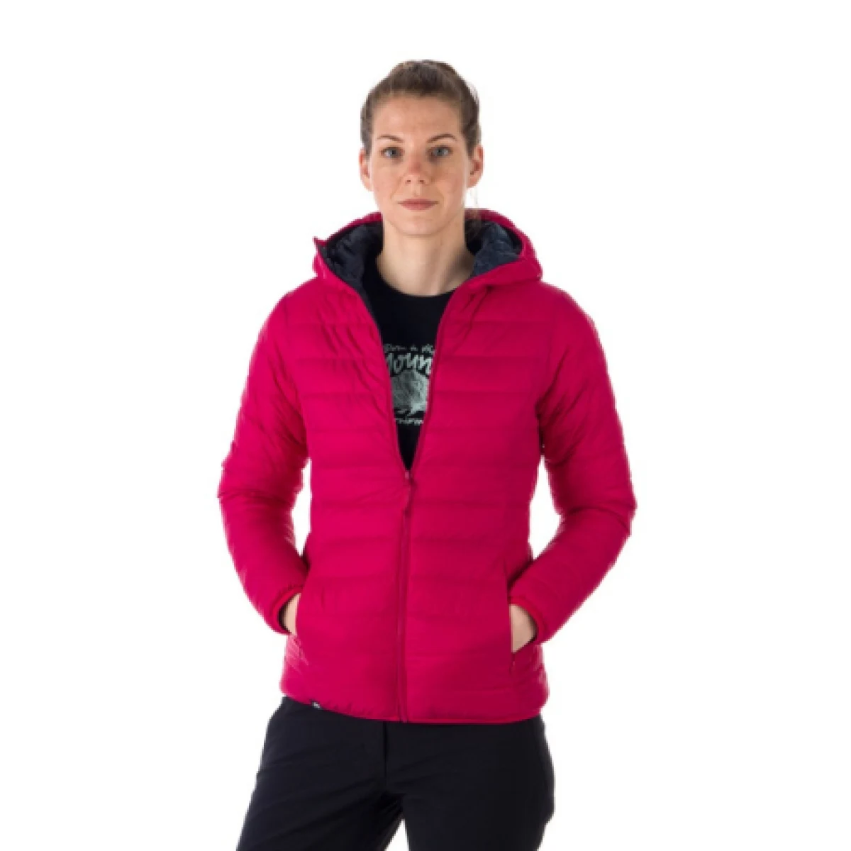 Dámská turistická bunda NORTHFINDER ANNIE-525-rosenavy · záber 1