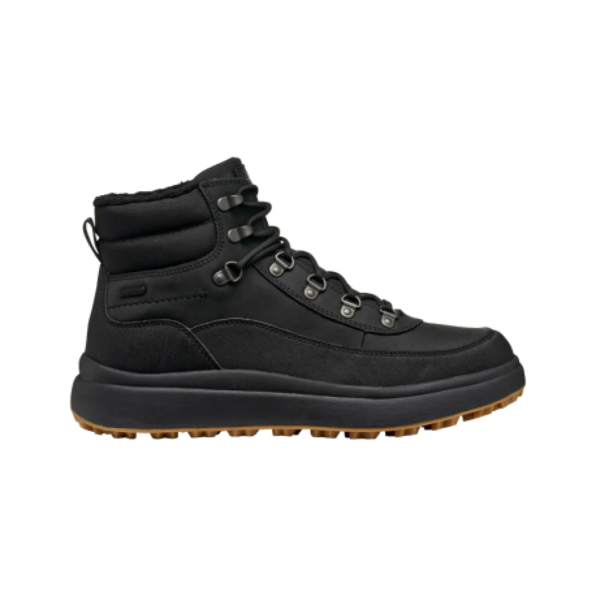Pánske členkové zimné topánky GEOX Granito + GRIP B A M black · záber 1