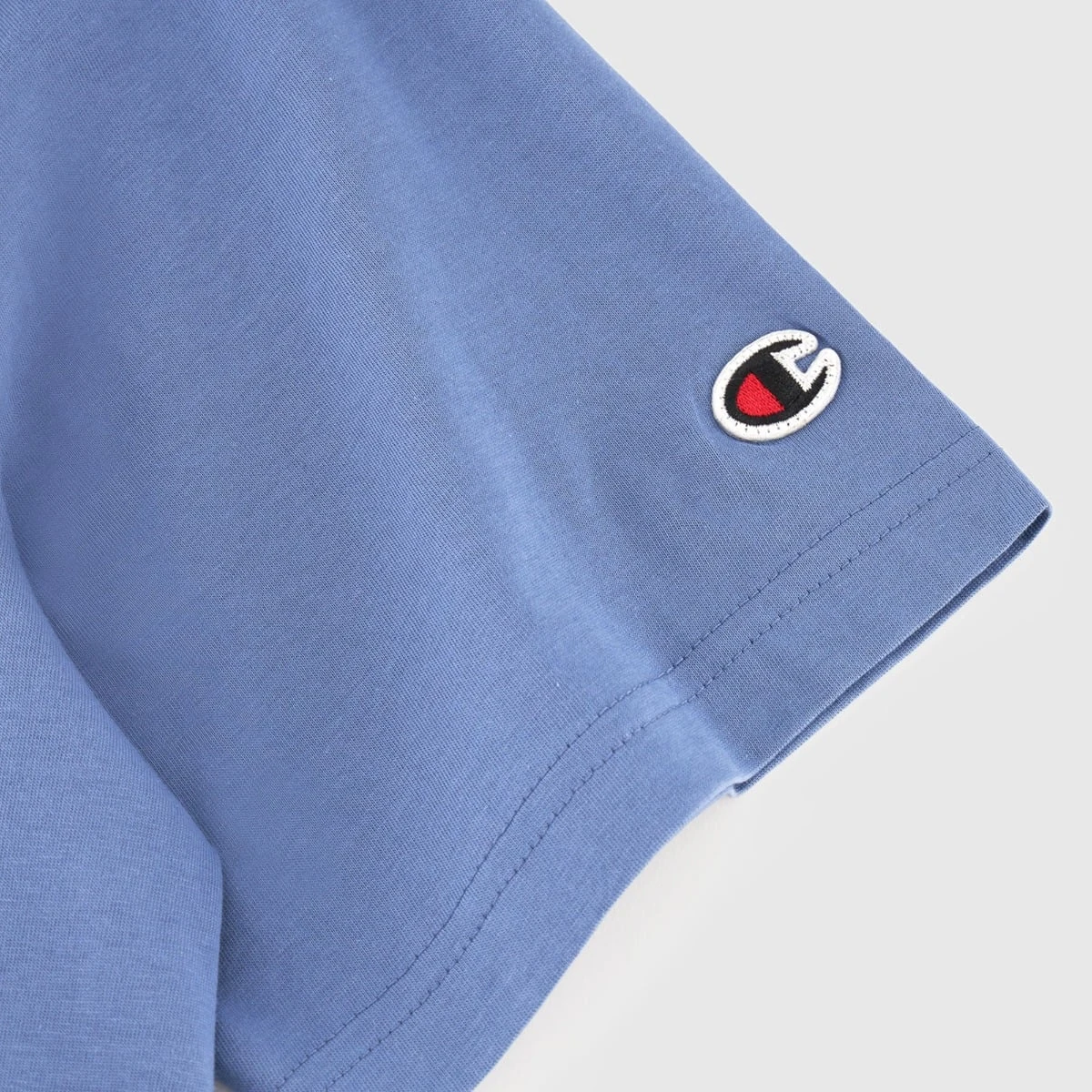 Champion Tričko Big Logo Jersey Blue - Velikost: S | Barva: Modrá | Hmotnost: 0,148 kg · záber 3