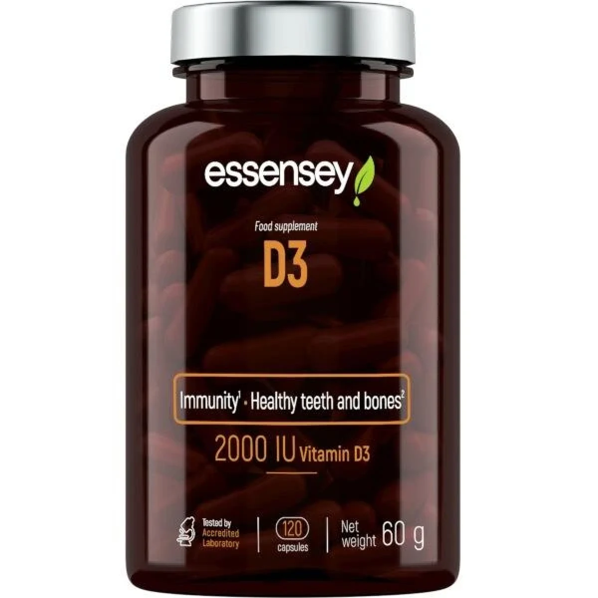 Trec Nutrition ESSENSEY D3 - 120 kapslí · záber 1