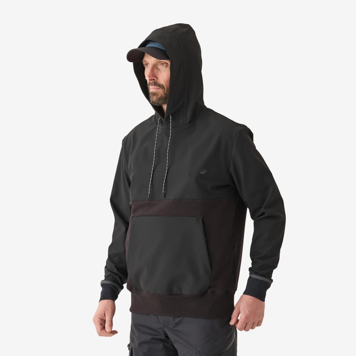 CAPERLAN Rybárska mikina s kapucňou 500 Softshell L · záber 1