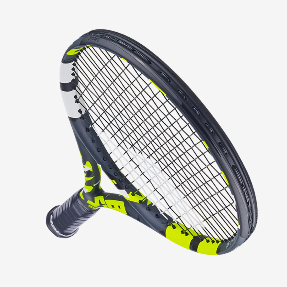 BABOLAT Tenisová raketa pre dospelých začiatočníkov Aero 2024 sivo-žltá GRIP 2 · záber 2