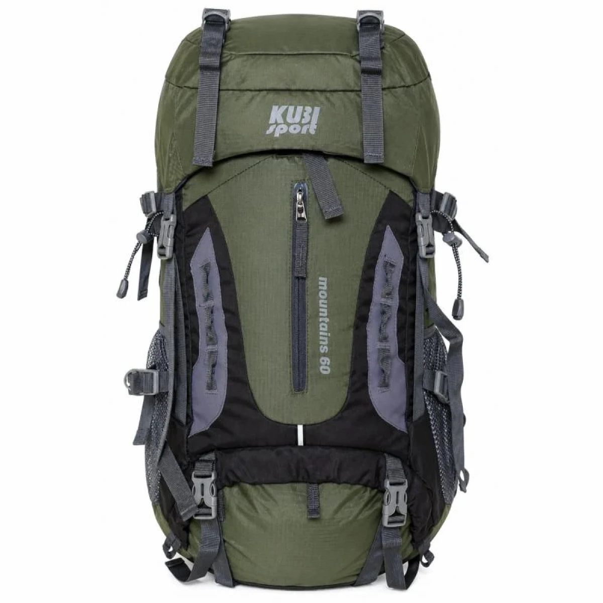 Kubisport Batoh Mountains 60 L na náročnější horskou turistiku zelený · záber 1