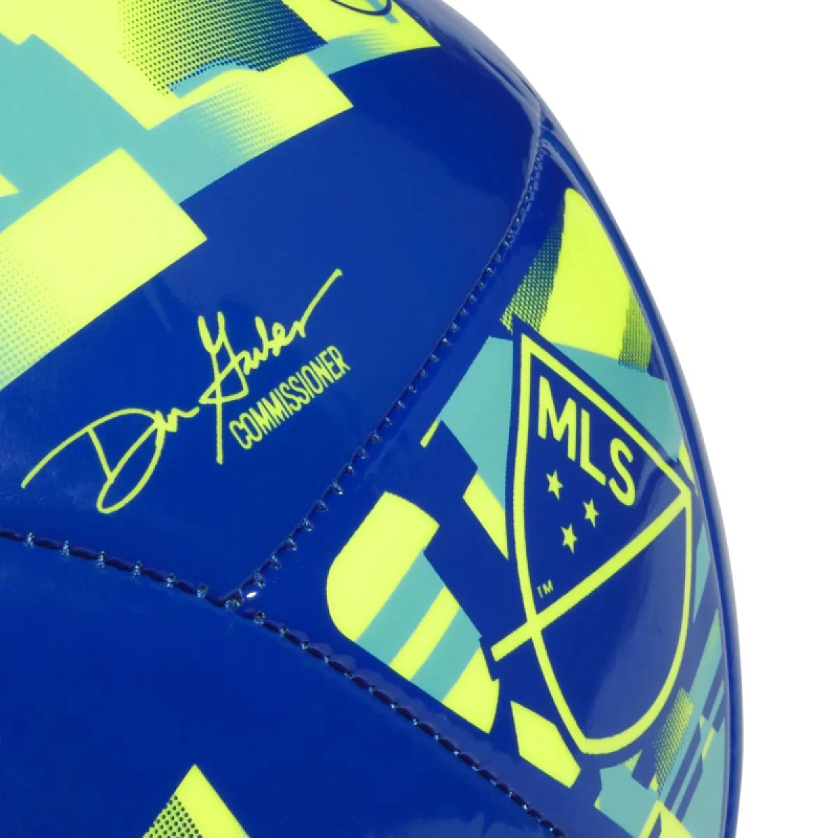 Fotbalový míč ADIDAS MLS CLB GLOBLU SAMBLU SYELLO · záber 3