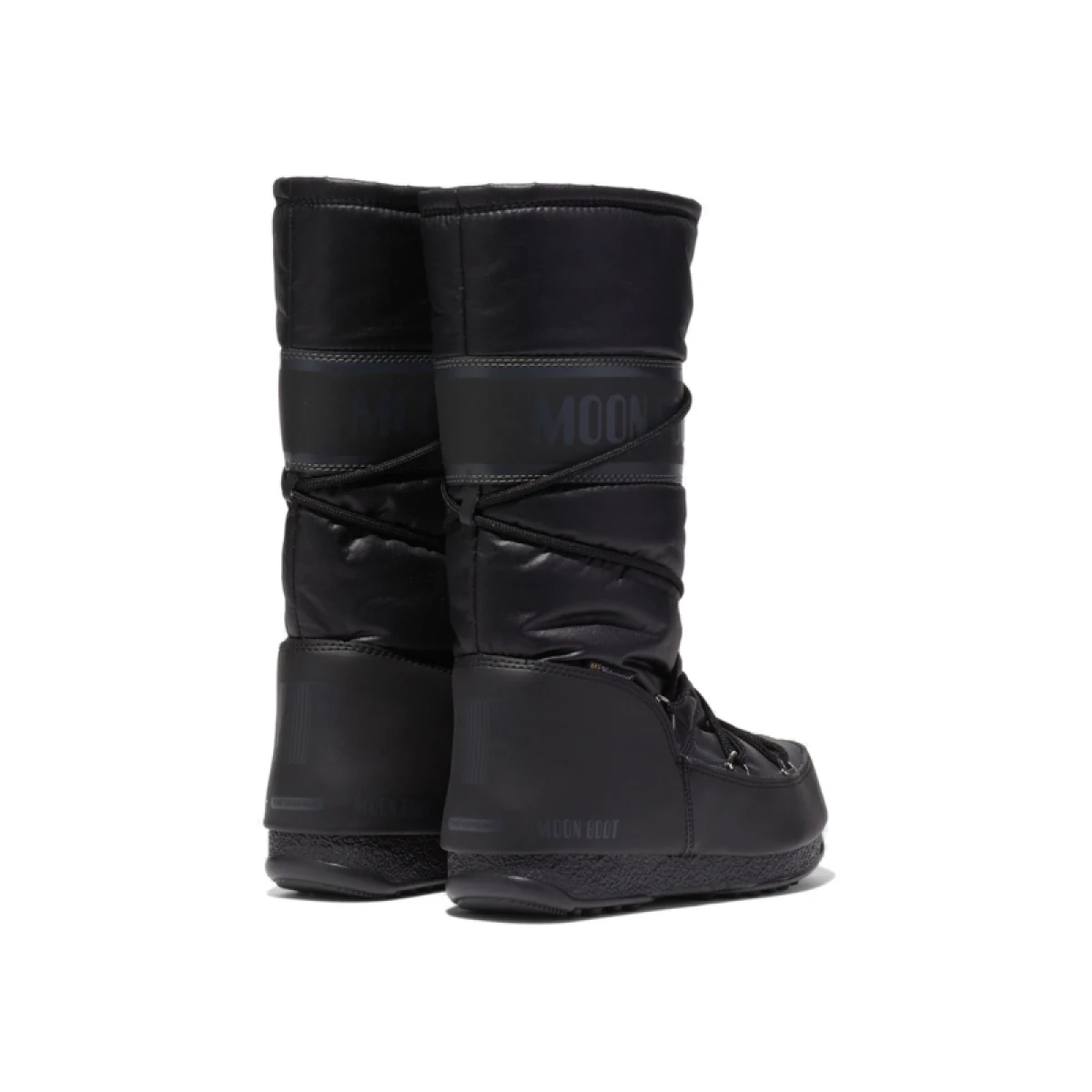 Dámske vysoké zimné topánky MOON BOOT HIGH NYLON, 001 black · záber 3