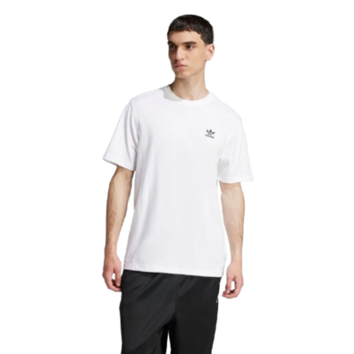 Pánské tričko s krátkým rukávem ADIDAS ORIGINALS TREFOIL ESS TEE-WHITE · záber 1