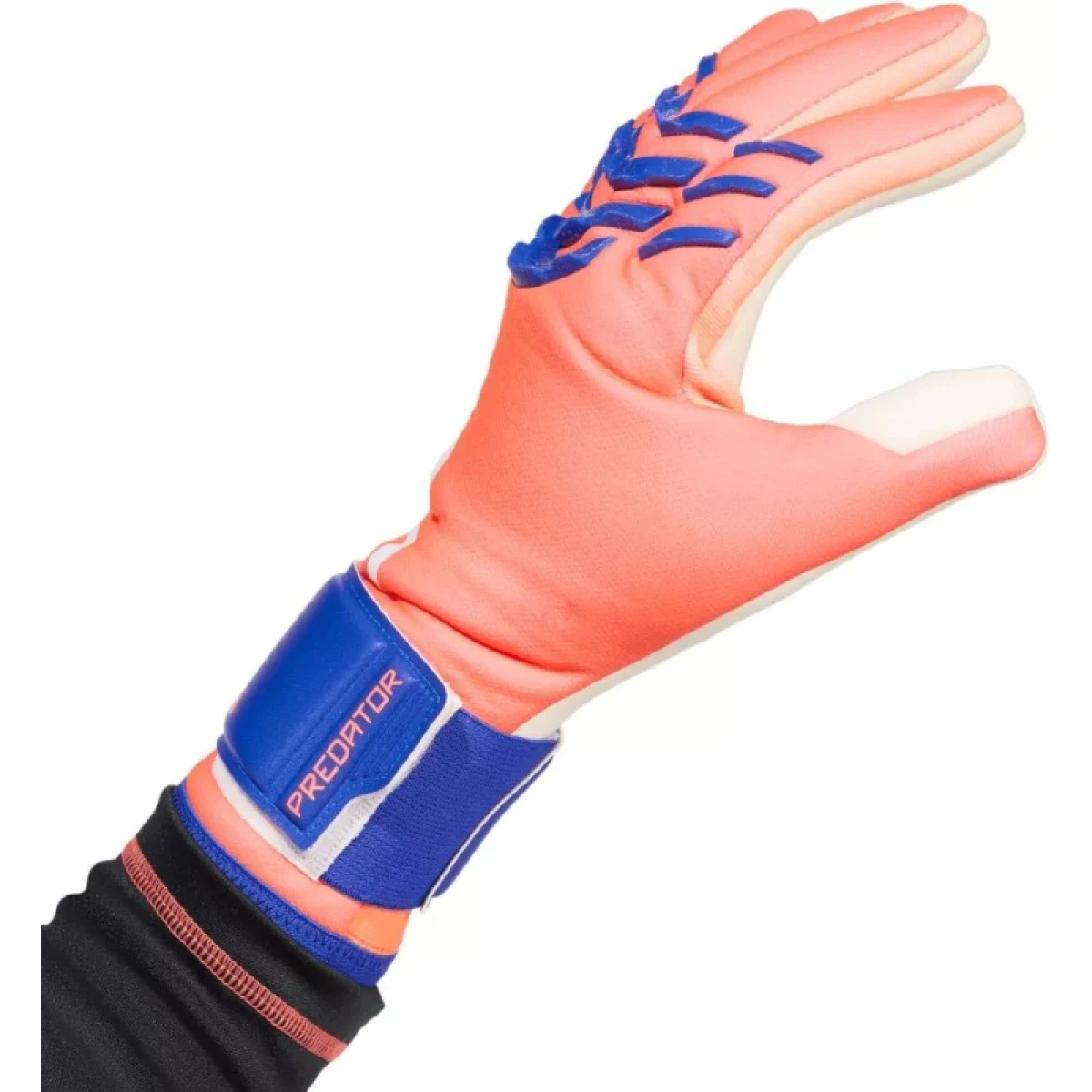 Futbalové brankárske rukavice ADIDAS PRED GL LGE SIGCOR WHITE LUCBLU · záber 2