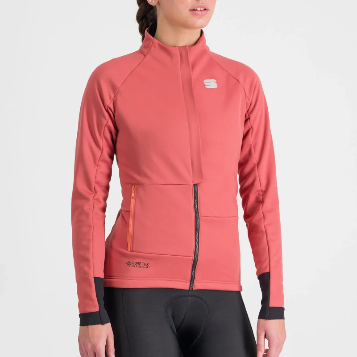 Dámská cyklistická bunda SPORTFUL Super w jacket, dusty red · záber 4