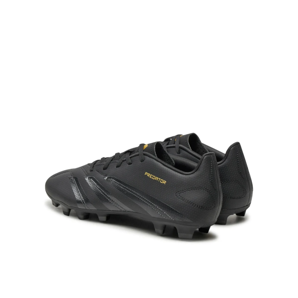 Pánské outdoorové fotbalové kopačky ADIDAS Predator M FG core black carbon gold met · záber 4