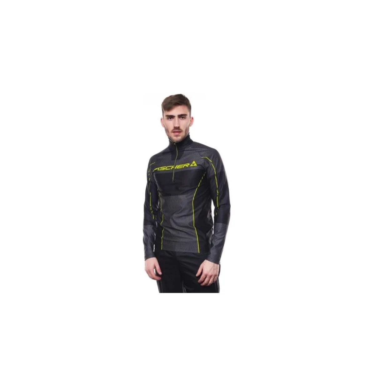 Fischer CROSS TURTLENECK 2025 funkční mikina - Velikost: M | Barva: Čierna · záber 1