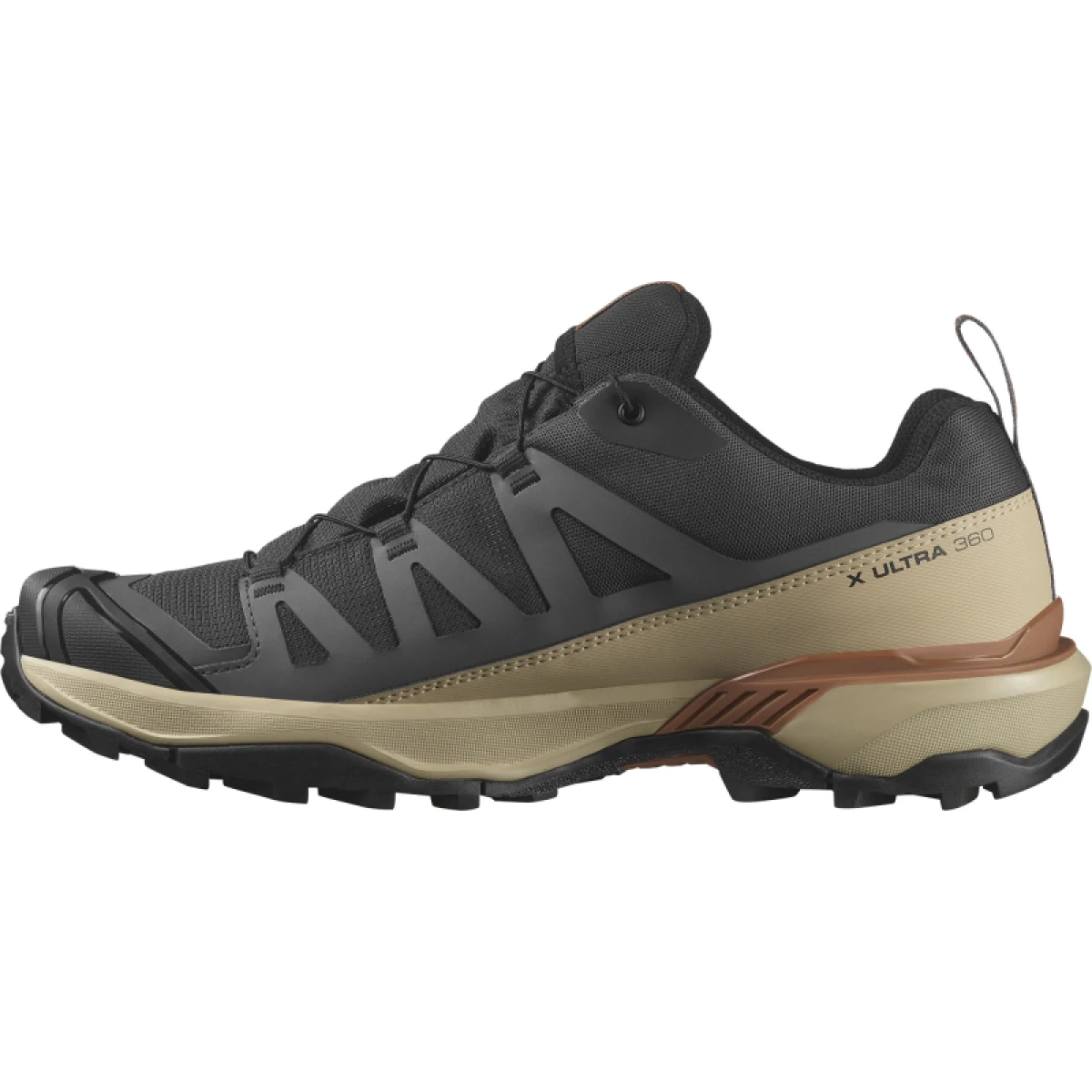 Pánská nízká turistická obuv SALOMON X Ultra 360 GTX M phantom safari caramel cafe · záber 2