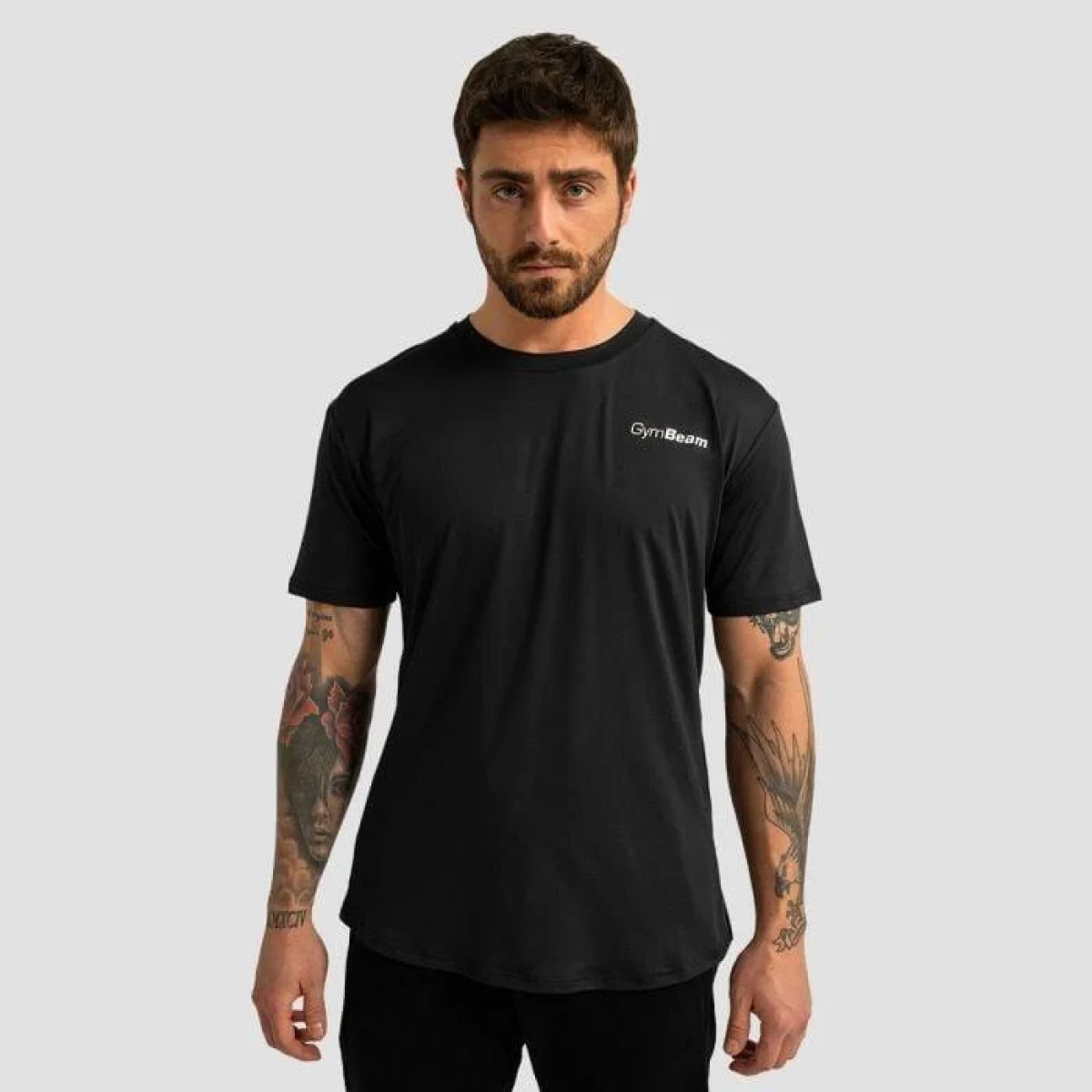 GymBeam Tričko Limitless Black - Velikost: XXL | Barva: čierna | Hmotnost: 0,21 kg | Balení: 95 · záber 11