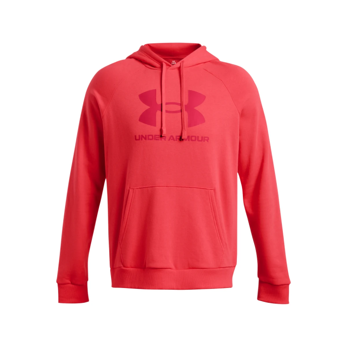 Pánská zateplená mikina s kapucí UNDER ARMOUR UA Rival Fleece Logo HD-RED I · záber 4