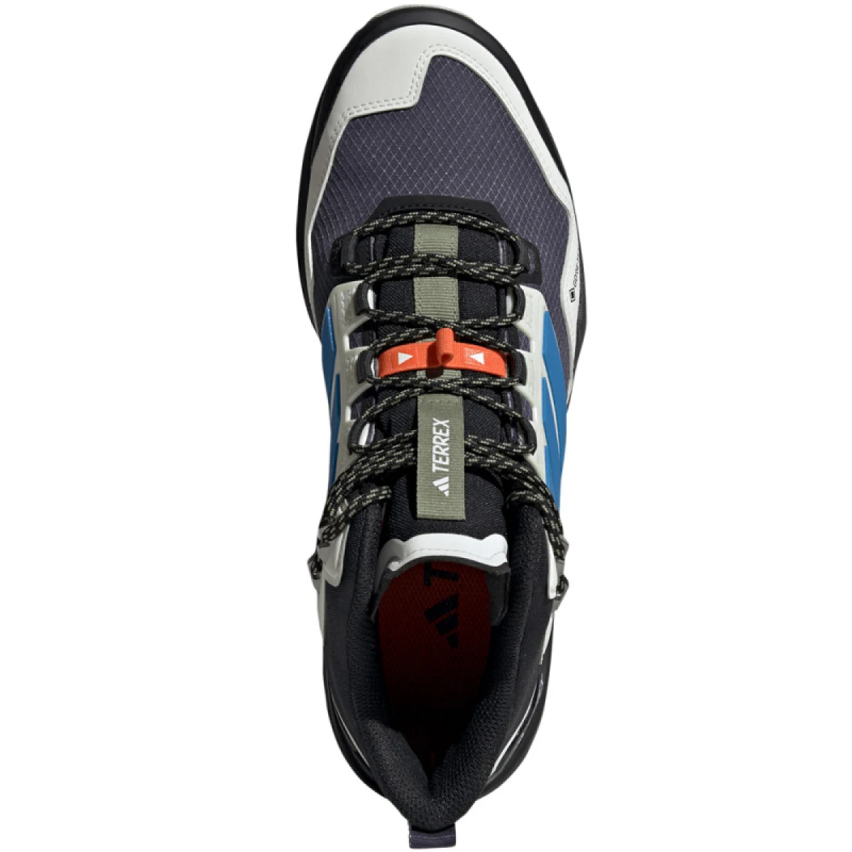 Pánska členková turistická obuv ADIDAS Terrex Skychaser Mid GTX M grey two core black shadow navy · záber 3