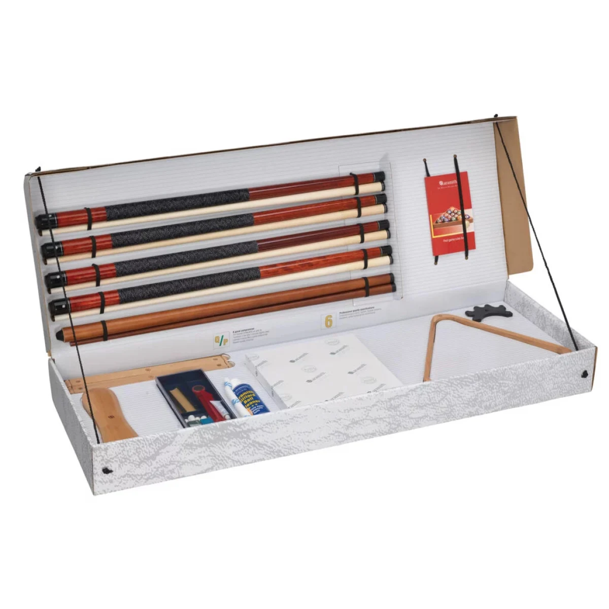 Aramith Standard pool biliárd tartozék készlet · záber 1