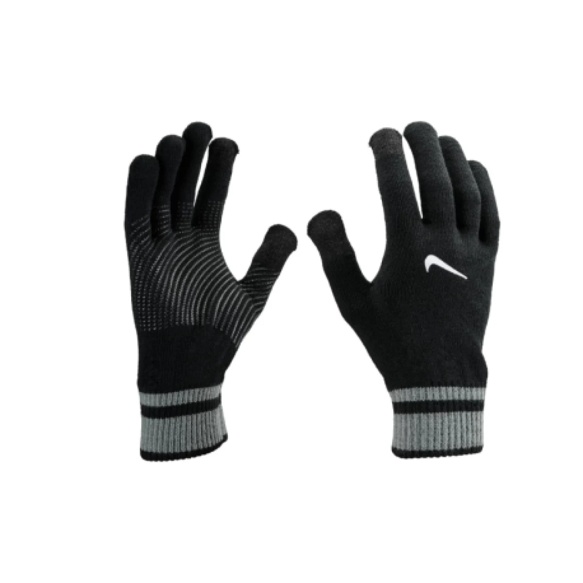 Rukavice NIKE KNIT TECH AND GRIP TG 3.0 GLOVES BLACK SMOKE GREY WHITE · záber 1