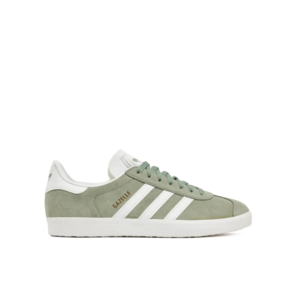 Pánská vycházková obuv ADIDAS ORIGINALS Gazelle silver green cloud white gold metallic · záber 1