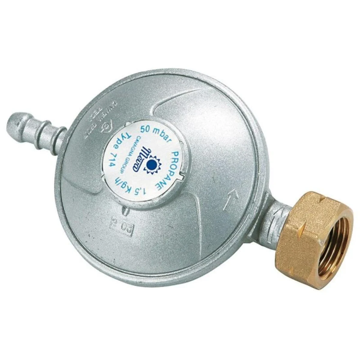 Meva Regulátor tlaku 50mbar, trn, matice W21,8" LH NP01034 · záber 1