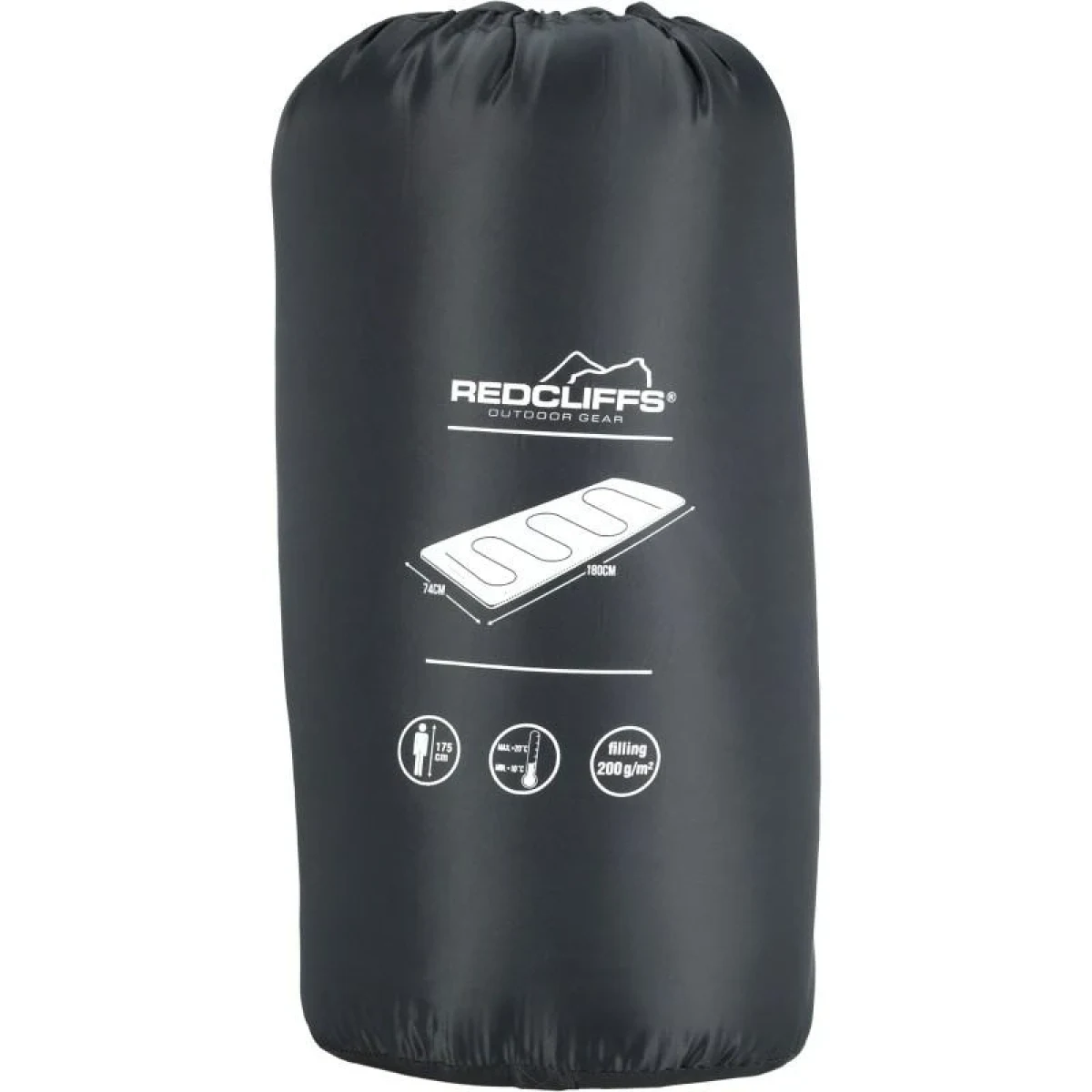 Progarden Spací pytel dekový 180 cm zelená · záber 2
