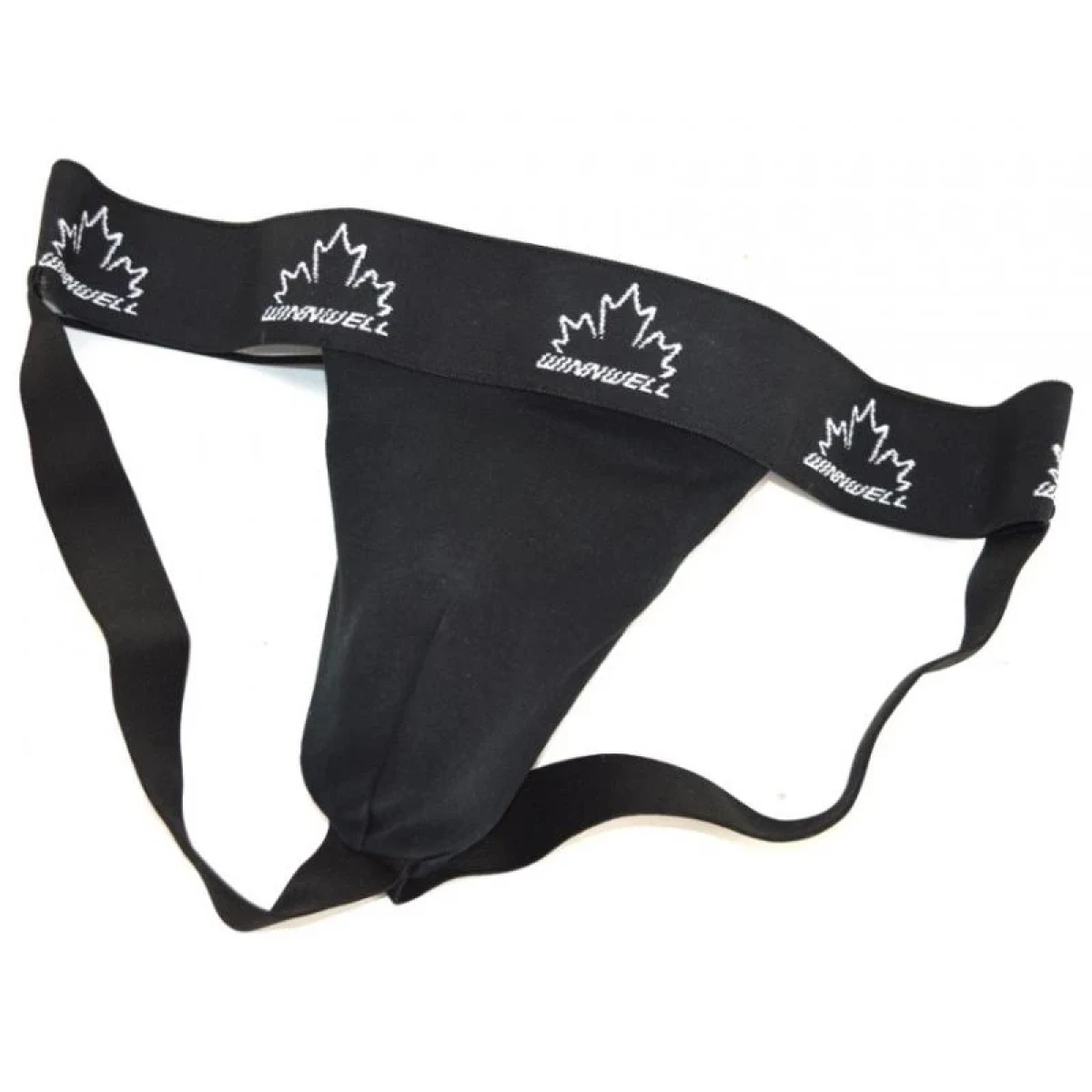 Winnwell Hokejový suspenzor Black JR · záber 1