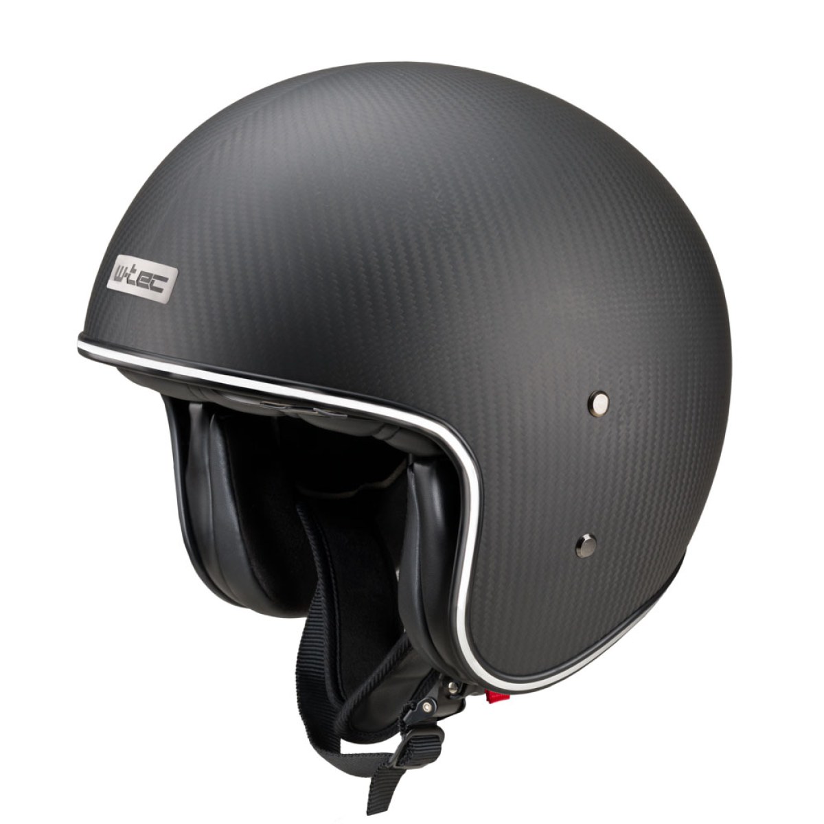 Moto prilba W-TEC Angeric Matt Carbon - Veľkosť: 57-58, M · záber 2