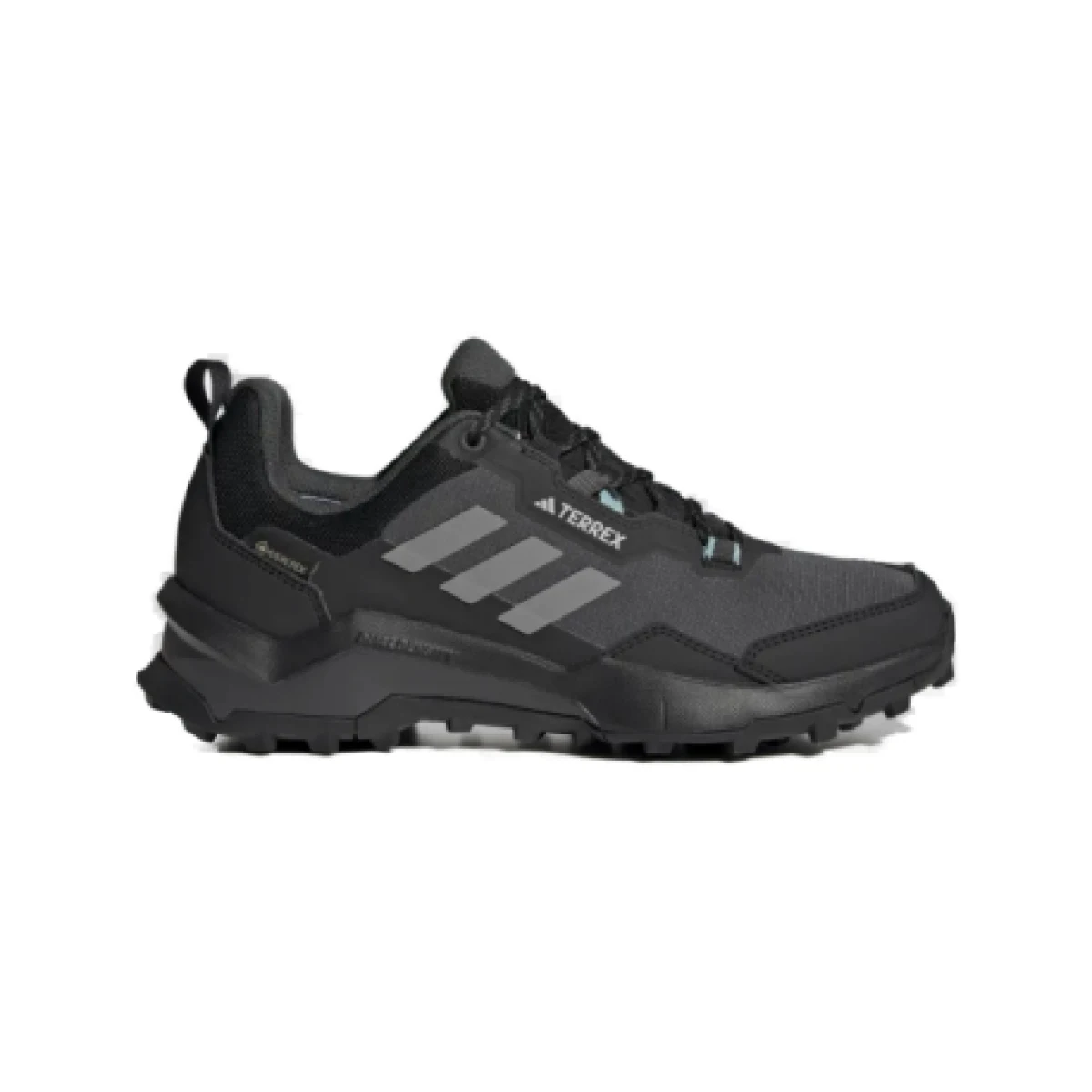 Dámská nízká turistická obuv ADIDAS Terrex AX4 GTX core black grey three mint ton · záber 1