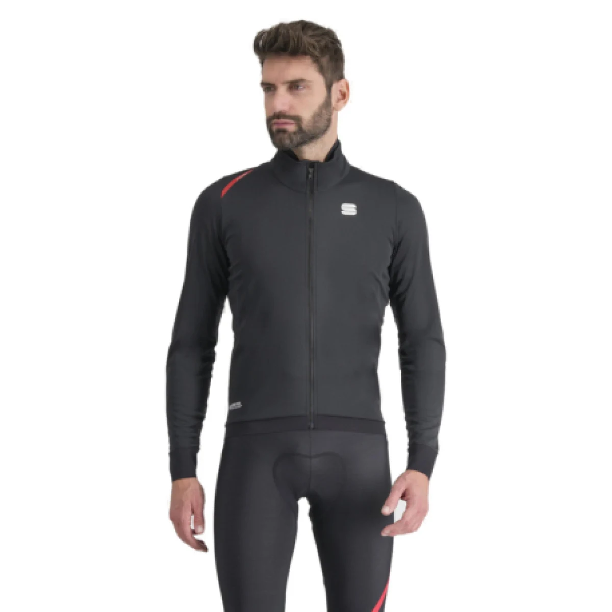 Pánská cyklistická bunda SPORTFUL Fiandre jacket, black · záber 1