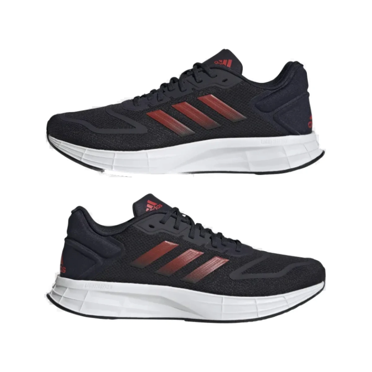 Pánská sportovní obuv (tréninková) ADIDAS Duramo 10 blue vivid red cloud white · záber 5