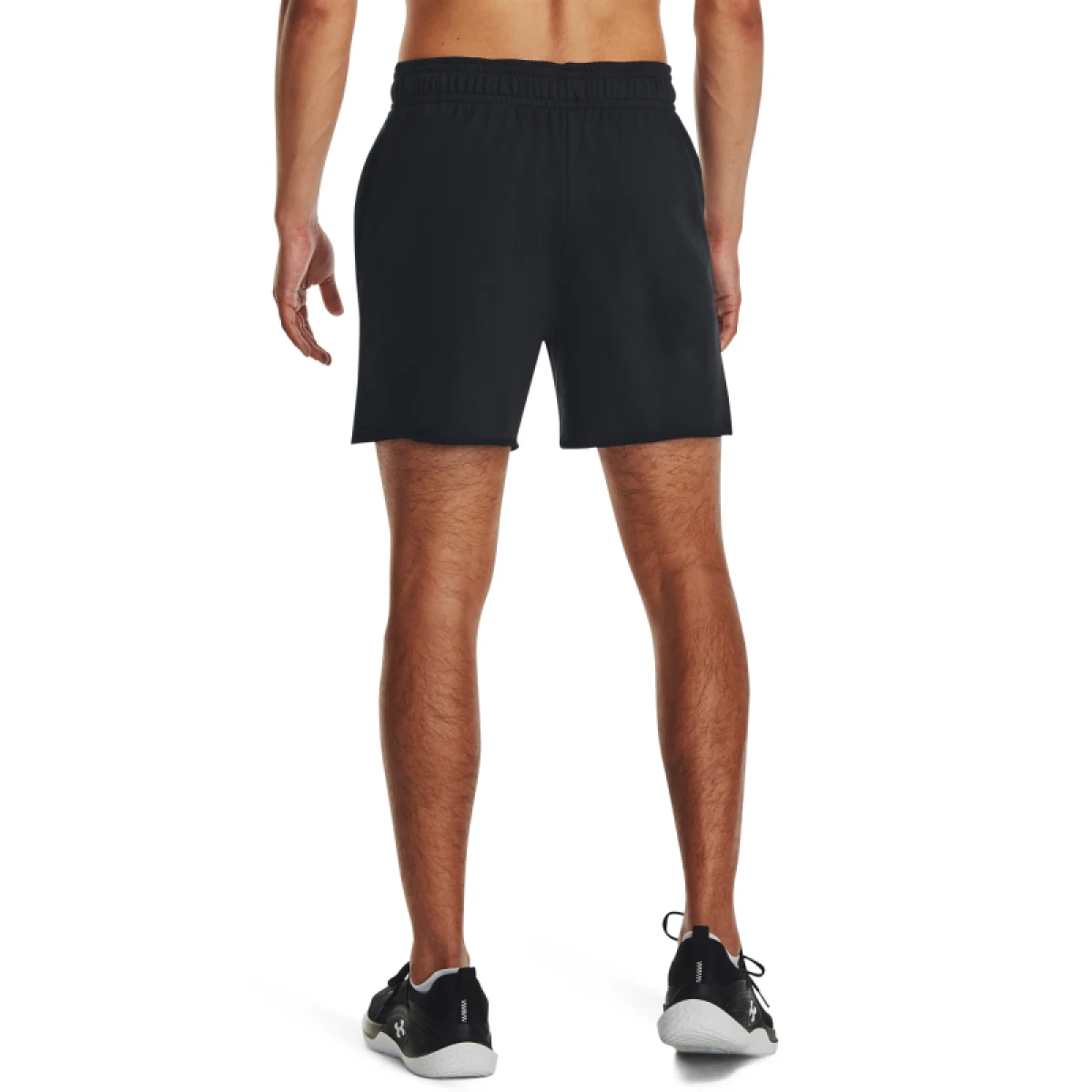 Pánské teplákové kraťasy UNDER ARMOUR UA Rival Terry 6in Short-BLK · záber 3