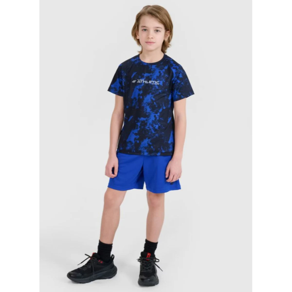 Chlapecké tréninkové tričko s krátkým rukávem 4F JUNIOR TSHIRT FNK M1210-92A MULTICOLOUR 2 ALLOVER · záber 6