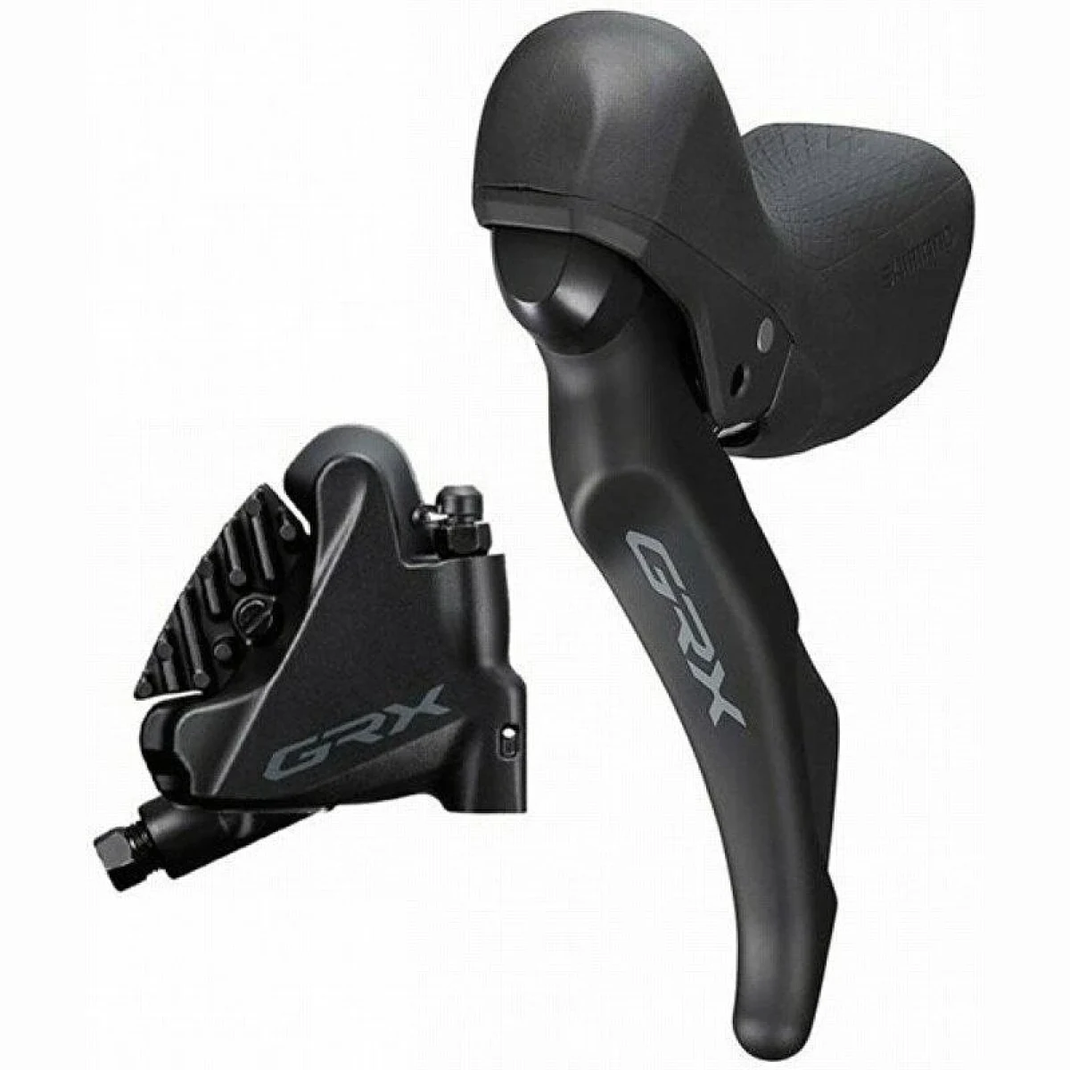 Shimano řazení GRX 600 dual control 1x11 speed, třmen RX400 (levé) J-kit, v krabičce · záber 1