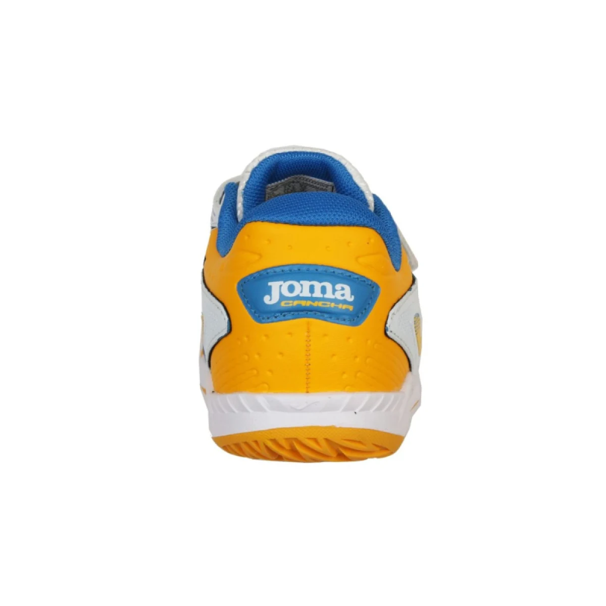 Chlapčenské futbalové kopačky halové JOMA Cancha 2604 K IC royal blue white - Farba: biela · záber 5