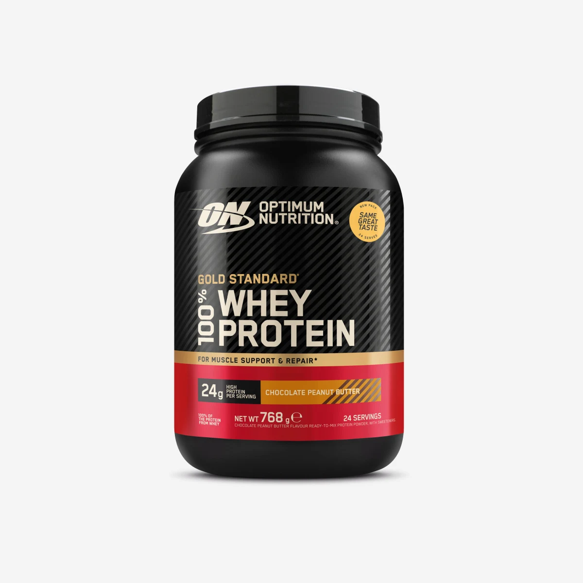 Optimum Nutrition 100 Whey Gold Standard čokoláda arašidové maslo · záber 2