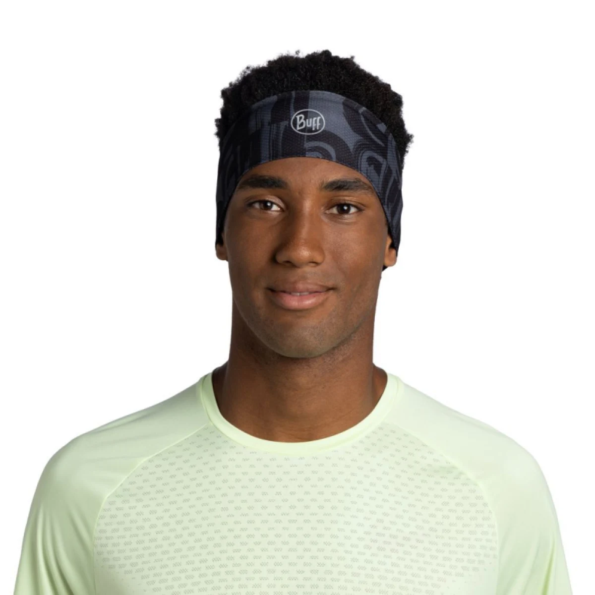 Čelenka BUFF FASTWICK HEADBAND LOSNE GRAPHITE · záber 2