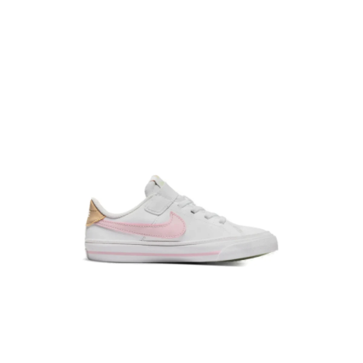 Dívčí rekreační obuv NIKE Court Legacy Ks white pink foam honeydew · záber 1