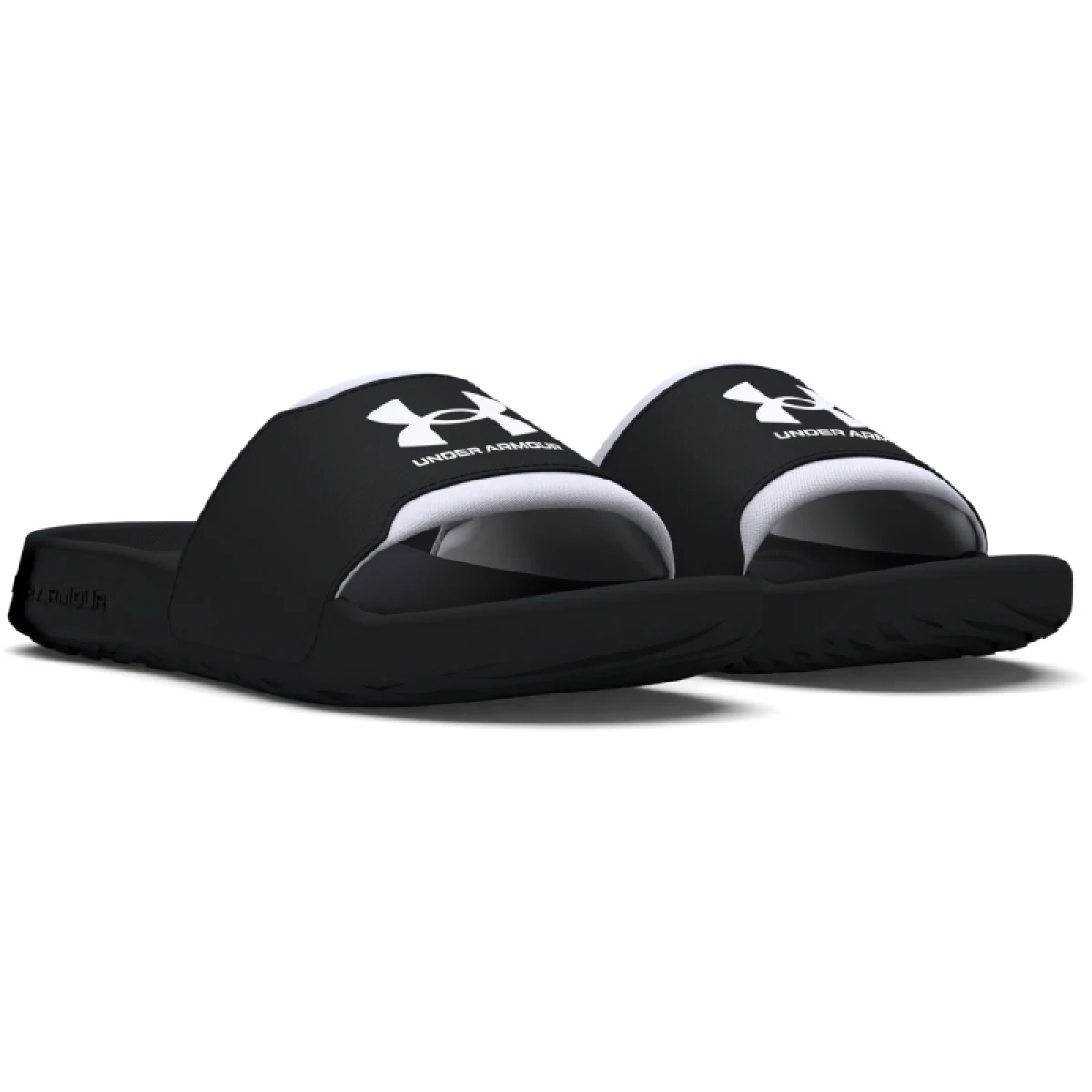Női papucsok (strandcipők) UNDER ARMOUR UA W Ignite Select black black white · záber 3