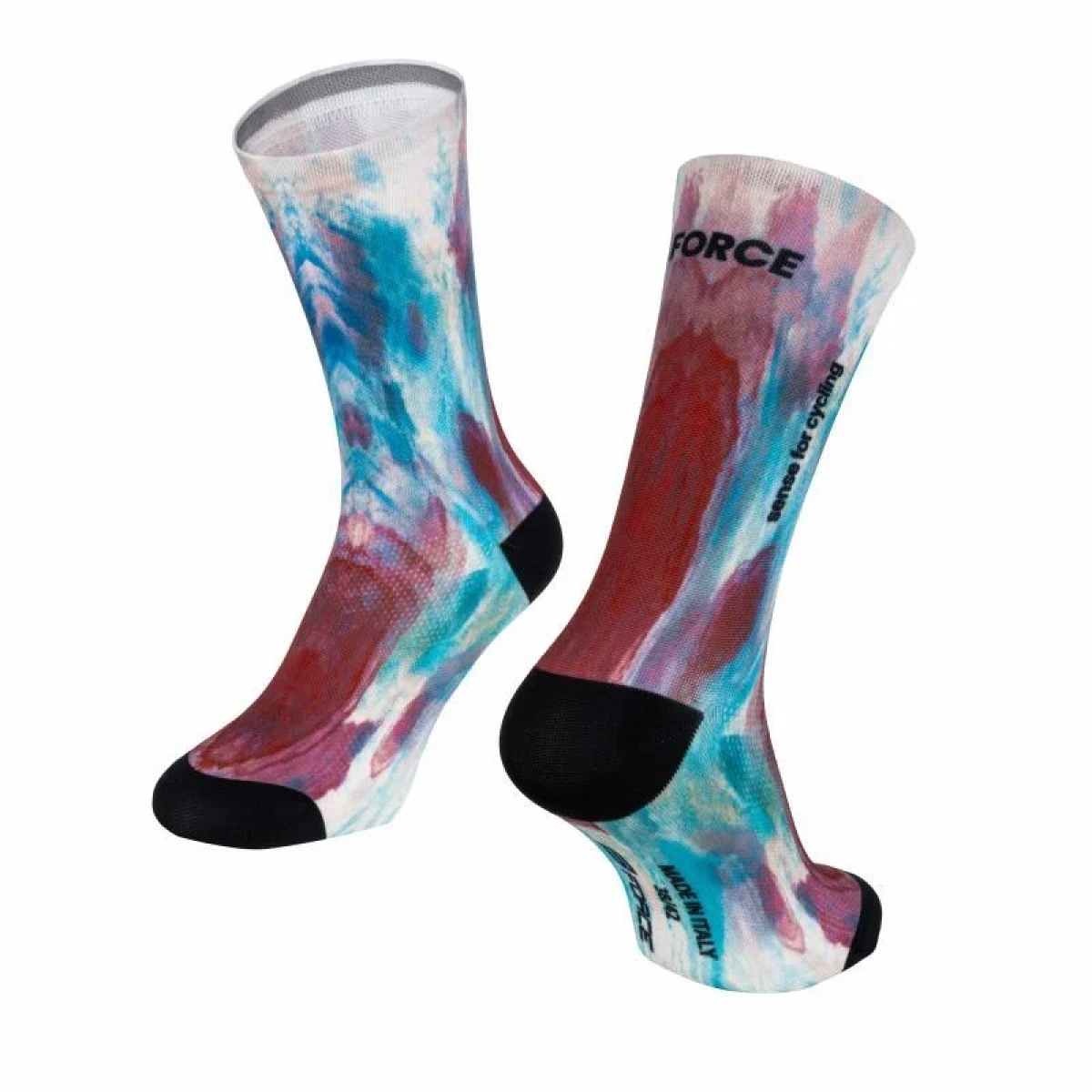 Force Ponožky SUBLIME modro-červené POUZE S-M / EU 38-42 (VÝPRODEJ) · záber 1