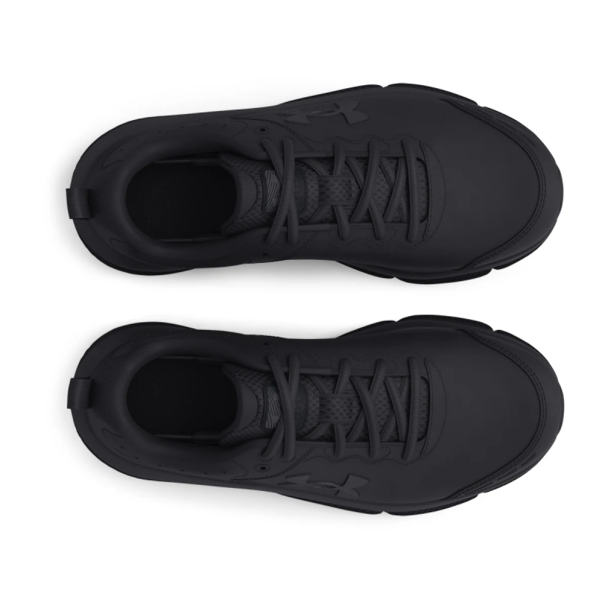 Chlapčenská športová obuv (tréningová) UNDER ARMOUR UA BGS Assert 10 Uniform Synthetic Jr black black black · záber 4