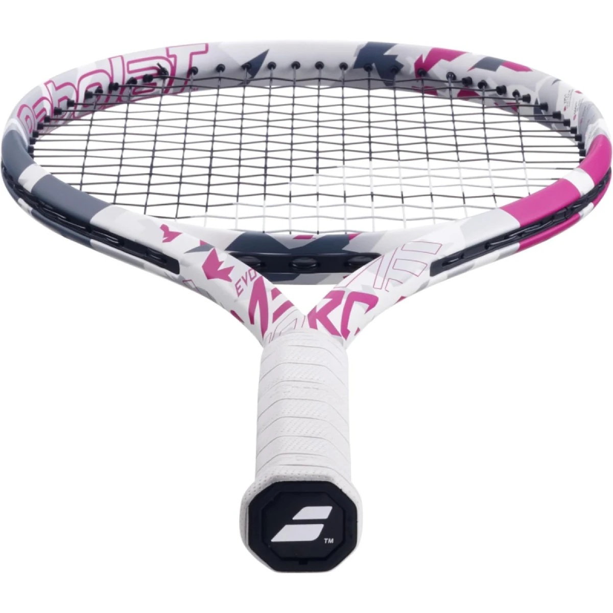 Tenisová raketa BABOLAT EVO AERO PINK STRUNG · záber 4