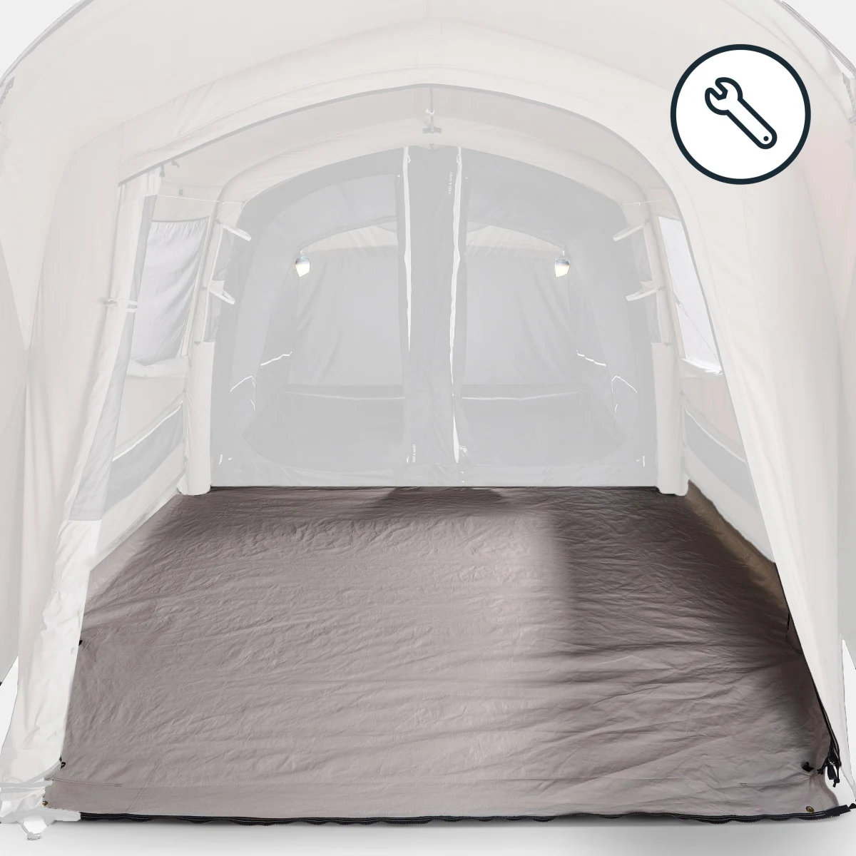 QUECHUA Náhradná podlaha do stanu Air Seconds 4.2 Polycoton bez · záber 1
