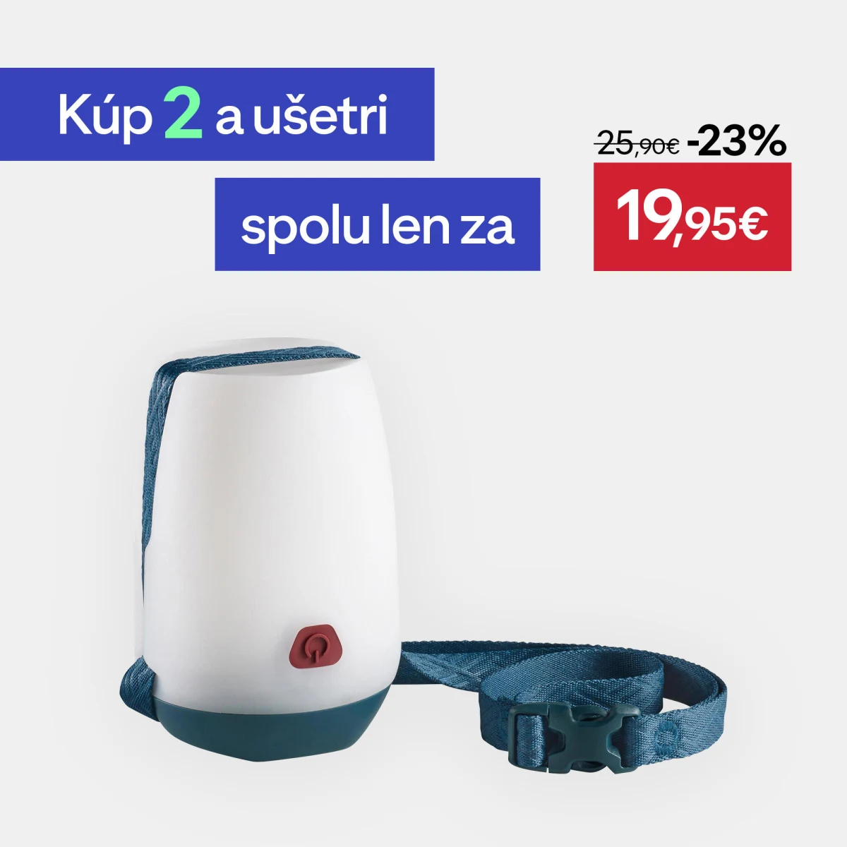 QUECHUA Kempingové svietidlo BL100 – 100 lúmenov bez · záber 1