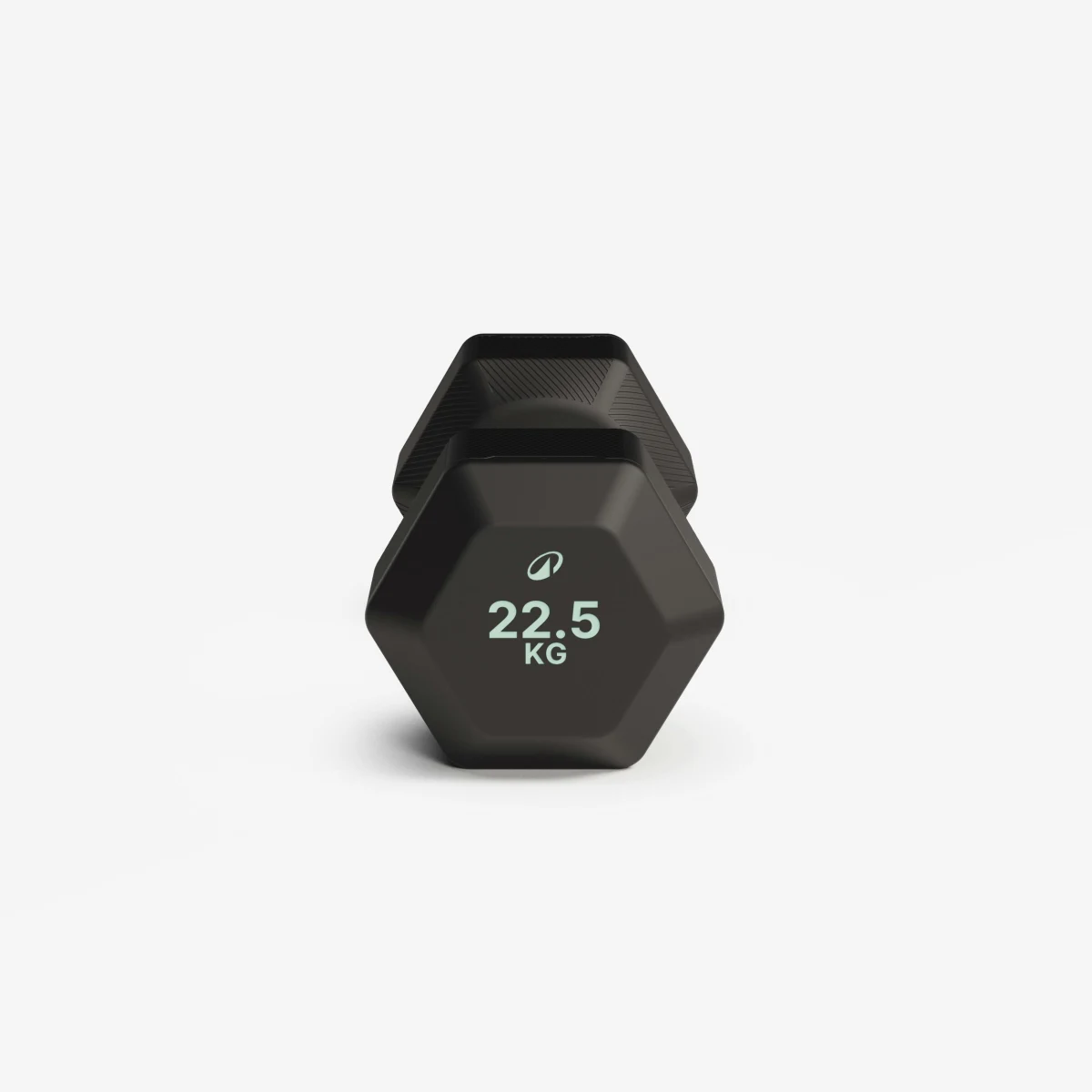 DOMYOS Šesťhranná činka Hex Dumbbell 22,5 kg pro bez · záber 2