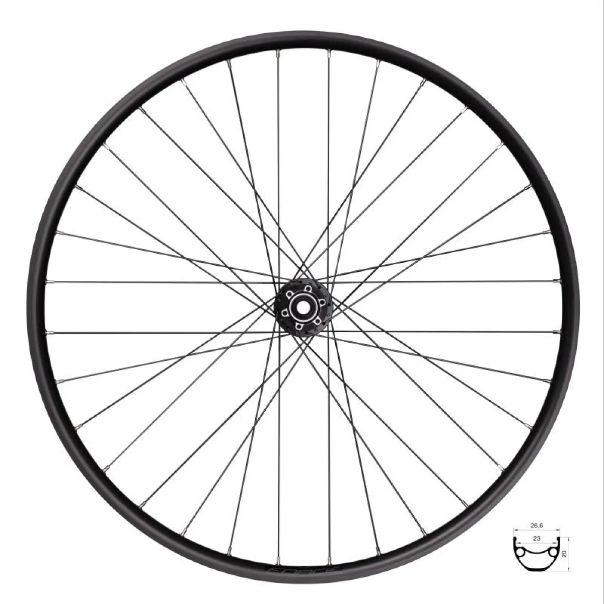 Force XC DISC 622x23 F804505-6d/15 32d kolo přední · záber 1